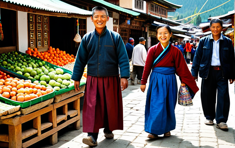 부탄 방문 전 준비물 - Traditional Bhutanese Architecture**

"A stunning panoramic view of Paro Taktsang (Tiger's Nest) mon...